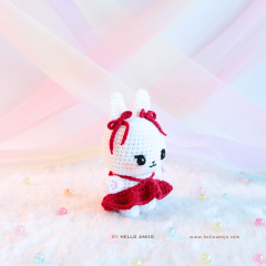 Lady Ivory Crochet Pattern amigurumi pattern by Hello Amijo