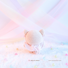Lady Vanilla Crochet Pattern amigurumi by Hello Amijo