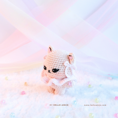 Lady Vanilla Crochet Pattern amigurumi pattern by Hello Amijo