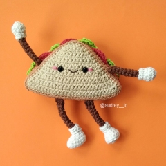 Breakfast Besties amigurumi by Audrey Lilian Crochet