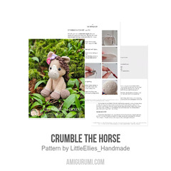 Crumble the Horse amigurumi pattern by LittleEllies_Handmade