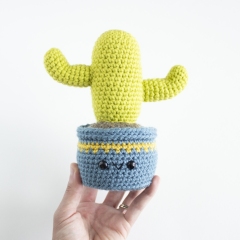 Saguaro Cactus amigurumi pattern by A Menagerie of Stitches