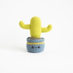 Saguaro Cactus amigurumi pattern by A Menagerie of Stitches