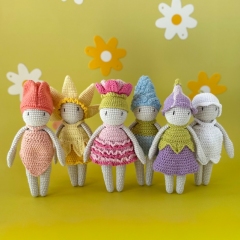 Bloomlings amigurumi pattern by Pracownia Blask