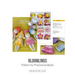 Bloomlings amigurumi pattern by Pracownia Blask