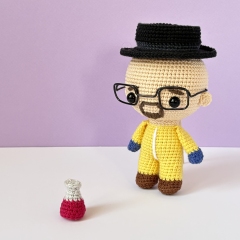 Walter White (from Breaking Bad) amigurumi pattern by Amigurumi Boy