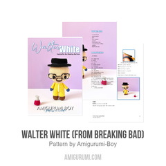 Walter White (from Breaking Bad) amigurumi pattern by Amigurumi Boy