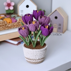 Flowers in a Pot (3 in 1 bundle) amigurumi by apinchofcotton