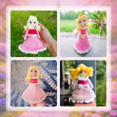 Aurora mini doll amigurumi pattern by Co Tam Crafts