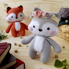 Michael and Megan - Pattern Fox amigurumi pattern by GatoMia