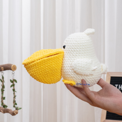 Pelican Bird  amigurumi pattern by The Loop Story