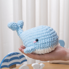 Whale amigurumi pattern by The Loop Story