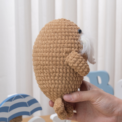 Walrus amigurumi by The Loop Story