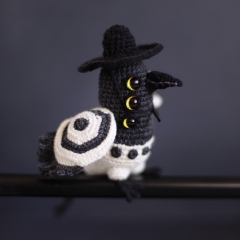 K-pop Magpie Sussie amigurumi by Loopy Pattern