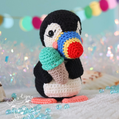 Scoopie the puffin amigurumi pattern by LikeALigerCrochet