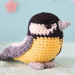 Sky and Shadow the spring birds amigurumi pattern by LikeALigerCrochet
