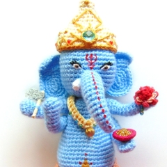 Spiritual Toy Set Buddha & Ganesha amigurumi pattern by Crochery