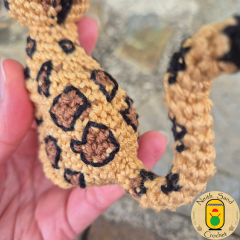 Hyou the Tiny Bengal Cat amigurumi pattern by Neith Sand Crochet