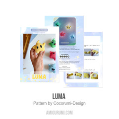 Luma  amigurumi pattern by Cocorumi Design
