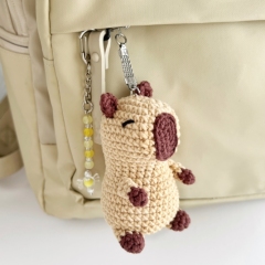 Cute capybara  amigurumi pattern by AmiGuide