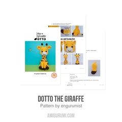 Dotto the Giraffe amigurumi pattern by engurumist
