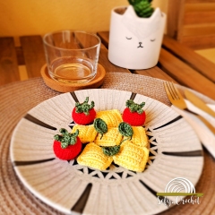 Ravioli Play Food amigurumi pattern by unknown