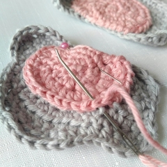 Eva the Elephant amigurumi pattern by Little Green Bear