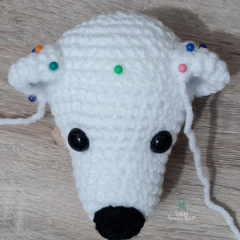 Preston the Polar Bear amigurumi by Little Green Bear