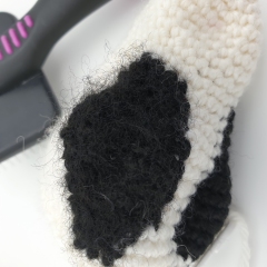 Reggie the Rough Haired Jack Russel amigurumi pattern by Little Green Bear