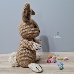 Rodney the Rabbit amigurumi pattern by Little Green Bear