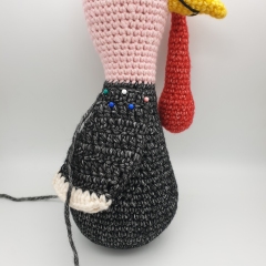Trenton the Turkey amigurumi pattern by Little Green Bear