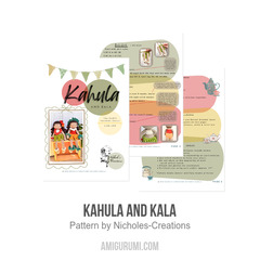 Kahula and Kala amigurumi pattern by Nichole’s Creations