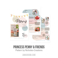 Princess Penny & Friends amigurumi pattern by Nichole’s Creations