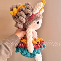 Sadie Stardust amigurumi pattern by Nichole’s Creations