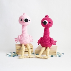 Amigurumi Flamingo