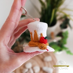 Lucifer's Hat Keychain