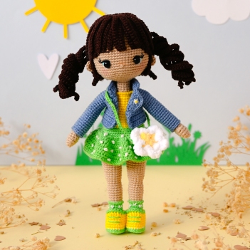 Capucine amigurumi pattern by P'tite Peste