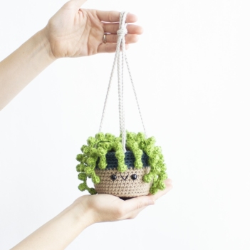 String of Pearls Succulent amigurumi pattern by A Menagerie of Stitches