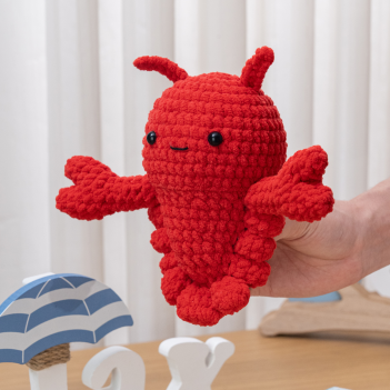 Lobster Pattern amigurumi pattern by The Loop Story