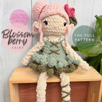 Blossomberry Fairy amigurumi pattern by Nichole’s Creations