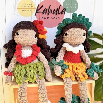 Kahula and Kala amigurumi pattern by Nichole’s Creations