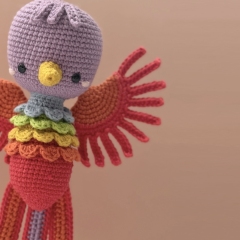 Gon, the Phoenix amigurumi pattern by Amour Fou
