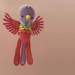 Gon, the Phoenix amigurumi pattern by Amour Fou