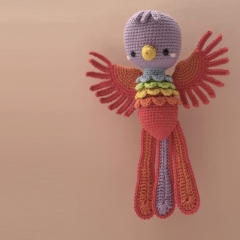 Gon, the Phoenix amigurumi pattern by Amour Fou