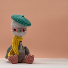 Rosendo, the Southern Screamer amigurumi pattern by Amour Fou