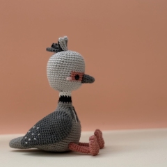 Rosendo, the Southern Screamer amigurumi by Amour Fou