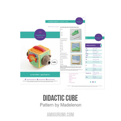 Didactic Cube amigurumi pattern by Madelenon