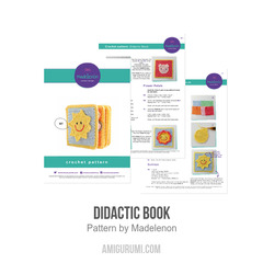 Didactic book amigurumi pattern by Madelenon