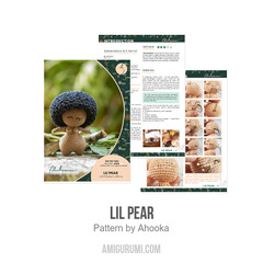 Lil Pear amigurumi pattern by Ahooka