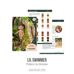 Lil Swimmer amigurumi pattern by Ahooka